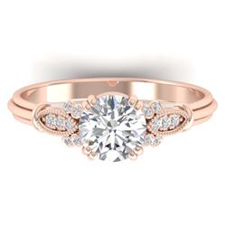 2.54 ctw VS/SI Diamond Bypass 2pc Wedding Set 14K Rose Gold