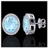 Image 2 : 1.40 ctw H-SI/I Diamond Solitaire Halo Ring 10K Rose Gold