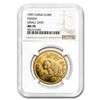Image 1 : 1997 China 1 oz Gold Panda Small Date MS-70 NGC