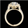 Image 2 : 2.5 ctw Princess VS/SI Diamond 3 Stone Ring 18K White Gold
