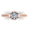Image 1 : 2.69 ctw Ruby & Diamond Ring 14K Yellow Gold
