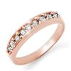 Image 1 : 1 ctw VS/SI Diamond Solitaire Art Deco Ring 18K Rose Gold