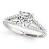 Image 2 : 1.06 ctw Solitaire VS/SI Diamond Ring 14K White Gold