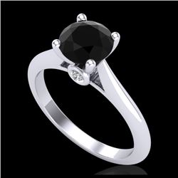 1.35 ctw H-SI/I Diamond Solitaire Ring 10K White Gold