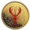 Image 1 : 2018 Anguilla 1 oz Gold Lobster (Colorized)