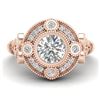 Image 2 : 2 ctw VS/SI Diamond 2pc Wedding Set 14K Yellow Gold