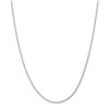 Image 1 : 14k White Gold 1.75 mm ParisianWheat Chain - 22 in.