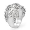 Image 2 : 1.01 ctw VS/SI Princess Cut Diamond Ring 18K White Gold