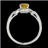 Image 2 : 1.55 ctw H-SI/I Diamond Solitaire Ring 10K Yellow Gold