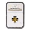 Image 1 : 1856-S/S $1 Indian Head Gold XF-45 NGC (FS-501)