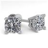 Image 2 : 1.56 ctw VS/SI Princess Diamond 2pc Set Halo 14K Rose Gold