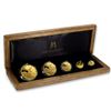 Image 1 : 2017 Mexico 5-Coin Gold Libertad Proof Set (1.9 oz\, w/ Box & COA)