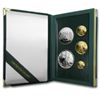 Image 1 : 1993 5-Coin Proof Gold & Silver Philadelphia Set (w/Box & COA)