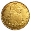 Image 1 : 1806 PTS Bolivia Gold 8 Escudos Charles IIII XF
