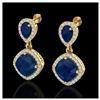 Image 1 : 1.50 ctw SI Fancy Blue Diamond Solitaire Ring 10K Rose Gold