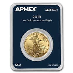 2019 1 oz Gold American Eagle (MintDirect® Single)