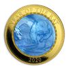Image 1 : 2020 Cook Islands 5 oz Gold Mother of Pearl Year of the Rat