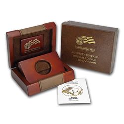 OGP Box & COA - 2008-W Proof 1/2 oz Gold Buffalo