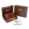 Image 1 : OGP Box & COA - 2008-W Proof 1/2 oz Gold Buffalo