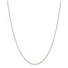 Image 1 : 14k Gold .9 mm Cable Chain Necklace - 18 in.
