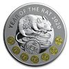 Image 1 : 2020 Niue Silver Year of the Rat Proof