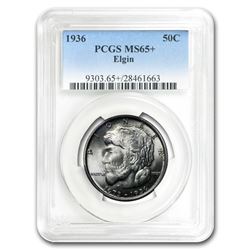 1936 Elgin Centennial Half MS-65+ PCGS