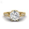 Image 2 : 6.07 ctw Ruby & Diamond Ring 18K White Gold
