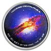 Image 1 : 1 oz Silver Colorized Proof Spinner - NGC5128 Centaurus A