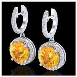 1.33 ctw SI Fancy Blue Diamond Solitaire Ring 10K White Gold