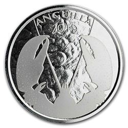 2019 Anguilla 1 oz Silver Lobster BU