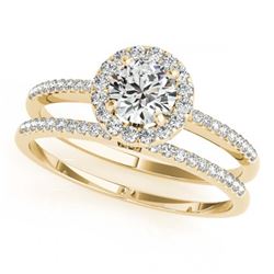 1.50 ctw VS/SI Diamond Solitaire Ring 14K White Gold