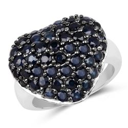 2.55 ctw Emerald & Diamond Necklace 14K White Gold