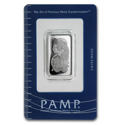 1/2 oz Silver Bar - PAMP Suisse (Fortuna\, In Assay)