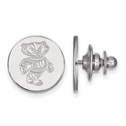 Sterling Silver University of Wisconsin Lapel Pin