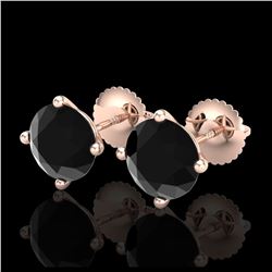 1.50 ctw SI/I Fancy Intense Yellow Diamond Ring 10K White Gold