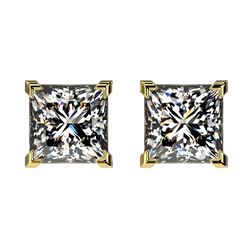 5.35 ctw Emerald & Diamond Pendant 18K White Gold