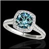 Image 1 : 10 ctw Garnet & VS/SI Diamond Ring 18K Yellow Gold
