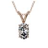 Image 1 : 1.0 ctw VS/SI Diamond Solitaire Ring 18K White Gold