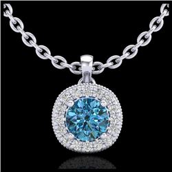 1.75 ctw Fancy Black Diamond Art Deco 3 Stone Ring 18K Rose Gold