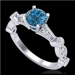 1.50 ctw H-SI/I Diamond Solitaire Ring 10K White Gold