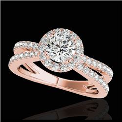 2.05 ctw H-SI/I Diamond Stud Earrings 10K White Gold