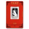 Image 1 : 10 gram Silver Bar - PAMP Suisse (Year of the Rat)