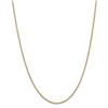 Image 1 : 14k Gold 2 mm Cable Chain Necklace - 20 in.