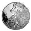 Image 1 : 2015 Niue 1 oz Silver $2 Lunar Goat Proof (Engraved\, w/Box & COA)