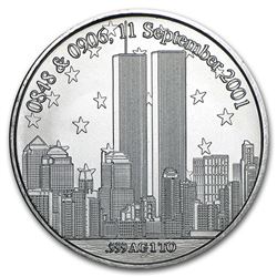 1 oz Silver Round - Forever In Our Heart 9/11