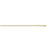 Image 1 : 14k Yellow Gold Diamond Cut 3 mm Open Link Cable Chain - 18 in.