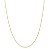 Image 1 : 14k Yellow Gold 1.2 mm Parisian Wheat Chain - 22 in.