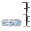Image 3 : 0.80 ctw VS/SI Diamond Solitaire Halo Ring 14K Yellow Gold