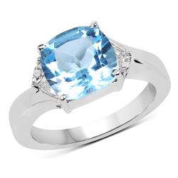 1.64 ctw Genuine Multi Tourmaline and White Zircon .925 Sterling Silver Pendant
