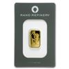 Image 1 : 5 gram Gold Bar - Rand Elephant Mirage (In Assay)